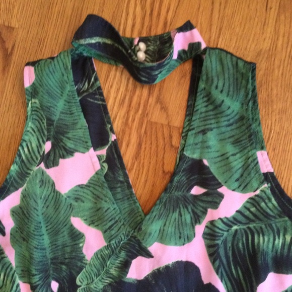 Tropical Matching Top/Short Rompet Set. Size S - Picture 5 of 8